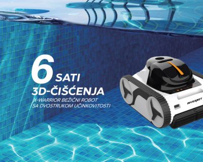 Inverbot bežični robot za čišćenje bazena